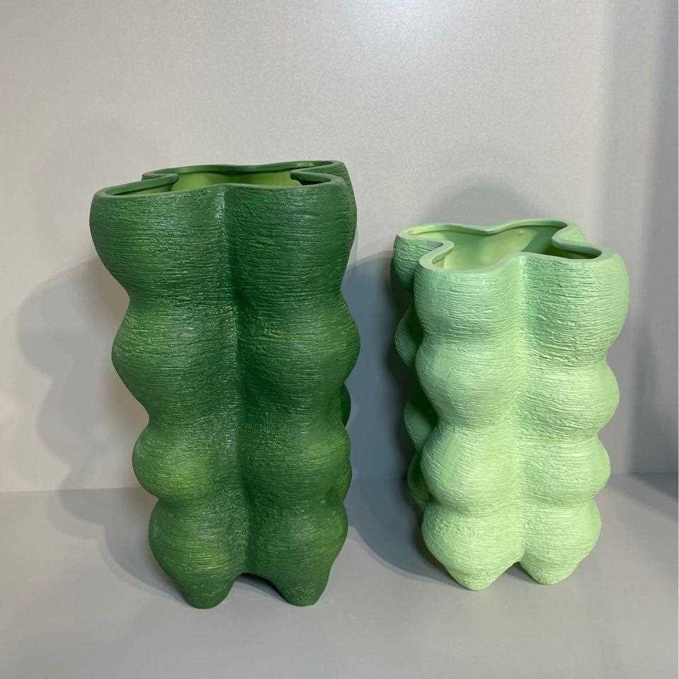 直销新款现代侘寂风花瓶摆件样板间客厅卧室家居餐厅桌面软装陶瓷