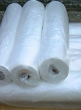 塑料薄膜聚乙烯 透明大棚薄膜中膜加厚室内装修112S整卷12米宽