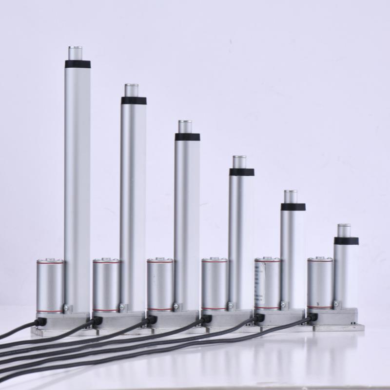 直销新款电动推杆350mm直流直线电机220V交流12V24V电动升降伸缩