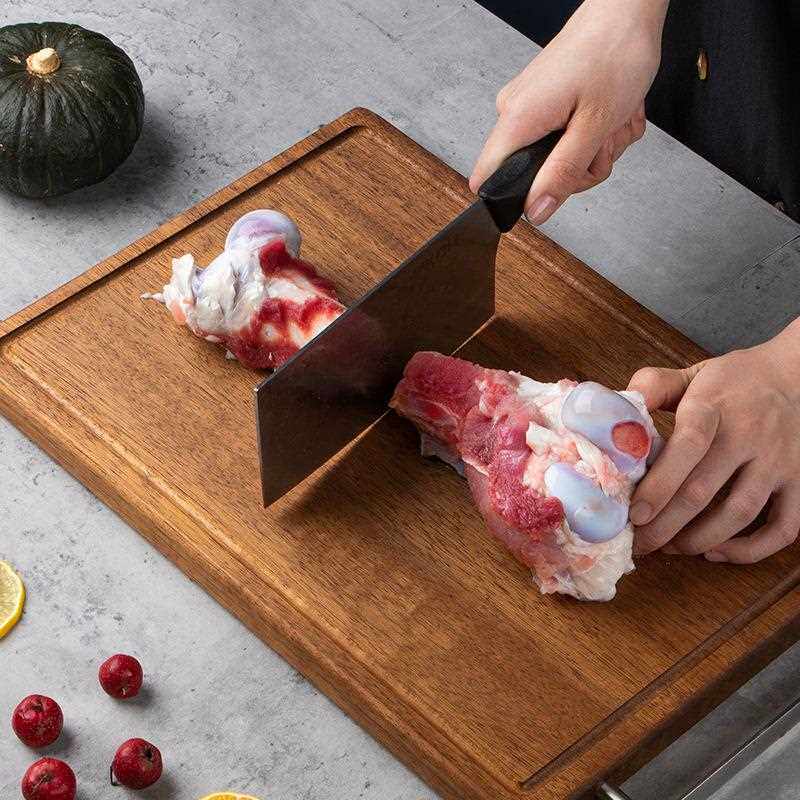 直销新款黑金乌檀木菜板实木切菜板子粘板木砧板加厚案板家用