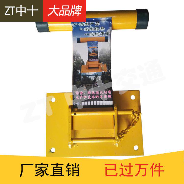 直销新款车位锁 加厚加重T型汽车车位锁耐撞手动车位地锁