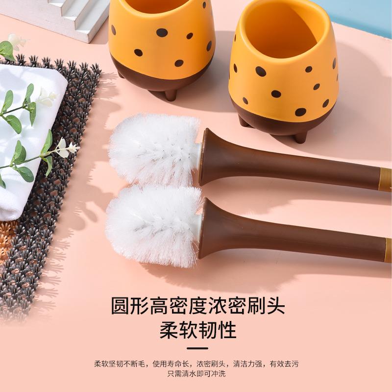 直销新款新品小鹿马桶刷无死角软毛家用创意卡通马桶刷疏通器厕所