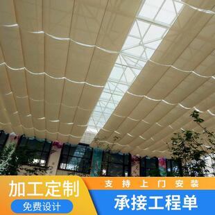 直銷新款 采光頂軌道式 電動天棚簾遮陽蓬 品種型號 FCS電動遮陽簾
