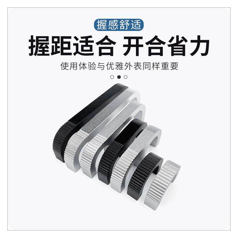 直销新款B4-50-403-15-3铝合金电子设备拉手1U/2U/3U/4U机箱机柜