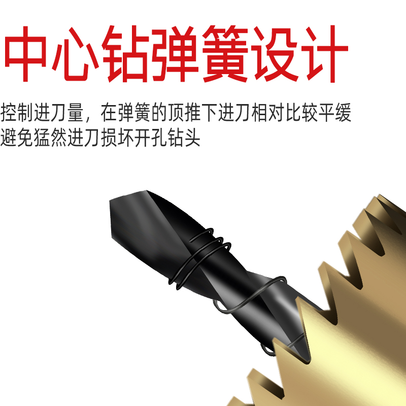 热销金属不锈钢高速网钻孔器钻头硬质钢板铁皮铝合金扣板打孔20mm