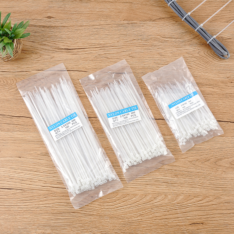 热销办公用品电脑周边尼龙扎带捆线理线带电线收纳整理绑线束线10