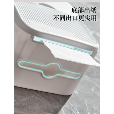 放防水浴室免打孔卷纸架置物洗手间盒置卫生间纸巾盒厕所抽纸盒盒