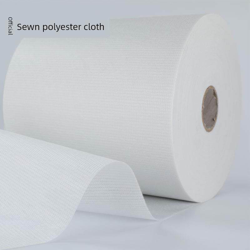 聚酯布防水涂料特种彩钢瓦聚酯纤维材料屋顶纤维布聚氨酯无纺布