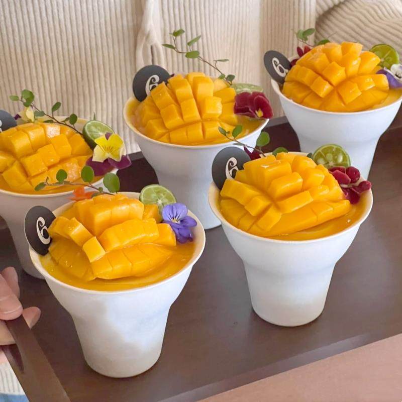 网红手握蛋糕杯一次性冰激凌杯子提拉米苏手拿栗子杯甜品杯包装盒