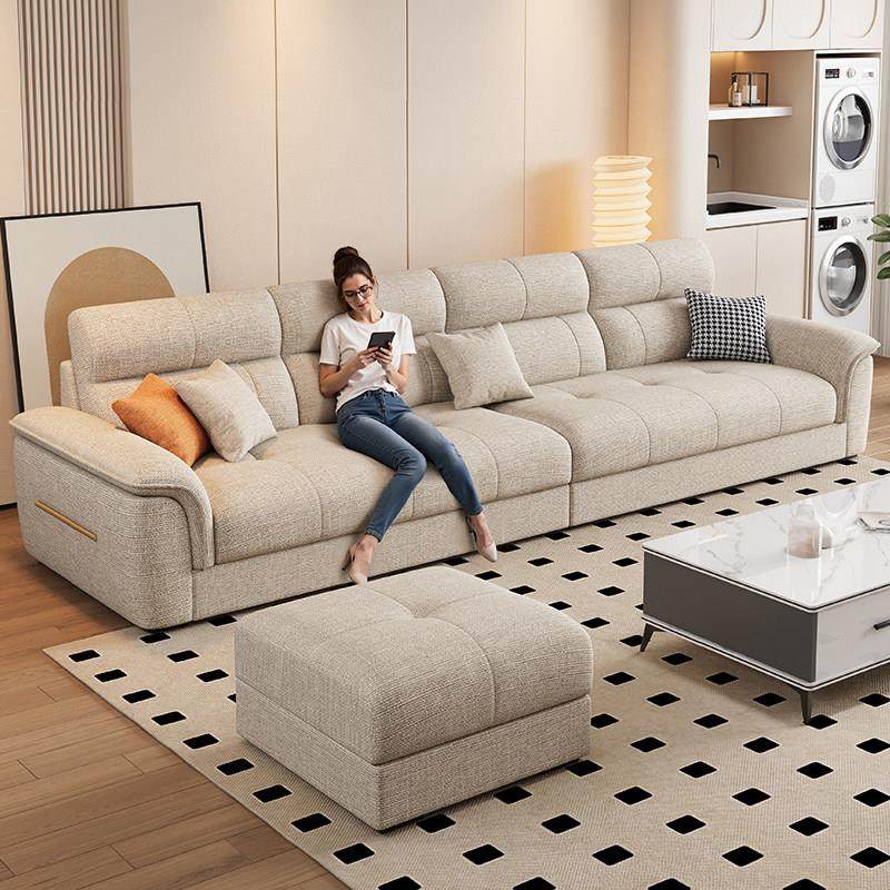 雪尼尔棉麻布艺沙发新款意式小户型猫抓皮高靠背可拆洗沙发组合款,住宅家具,布艺沙发,淘宝优惠券,粉丝福利购,淘宝优惠卷