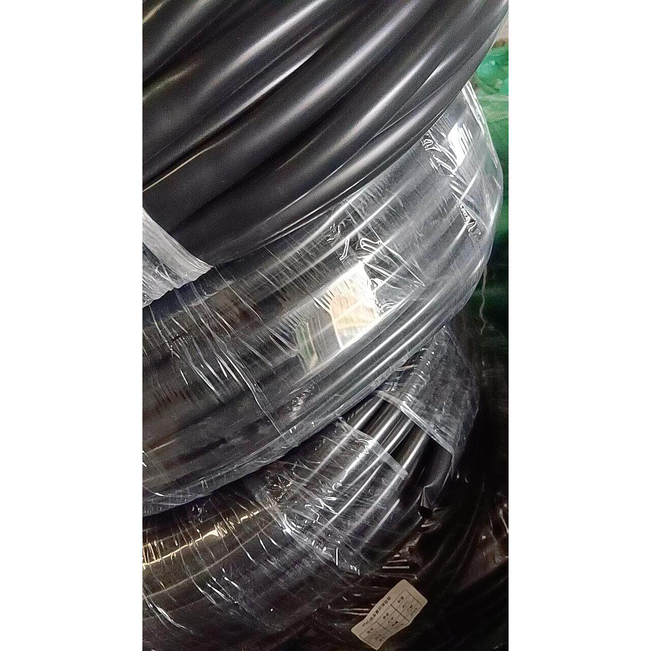 环保PVC不收缩软管线束保护绝缘阻燃套管黑色塑料胶管