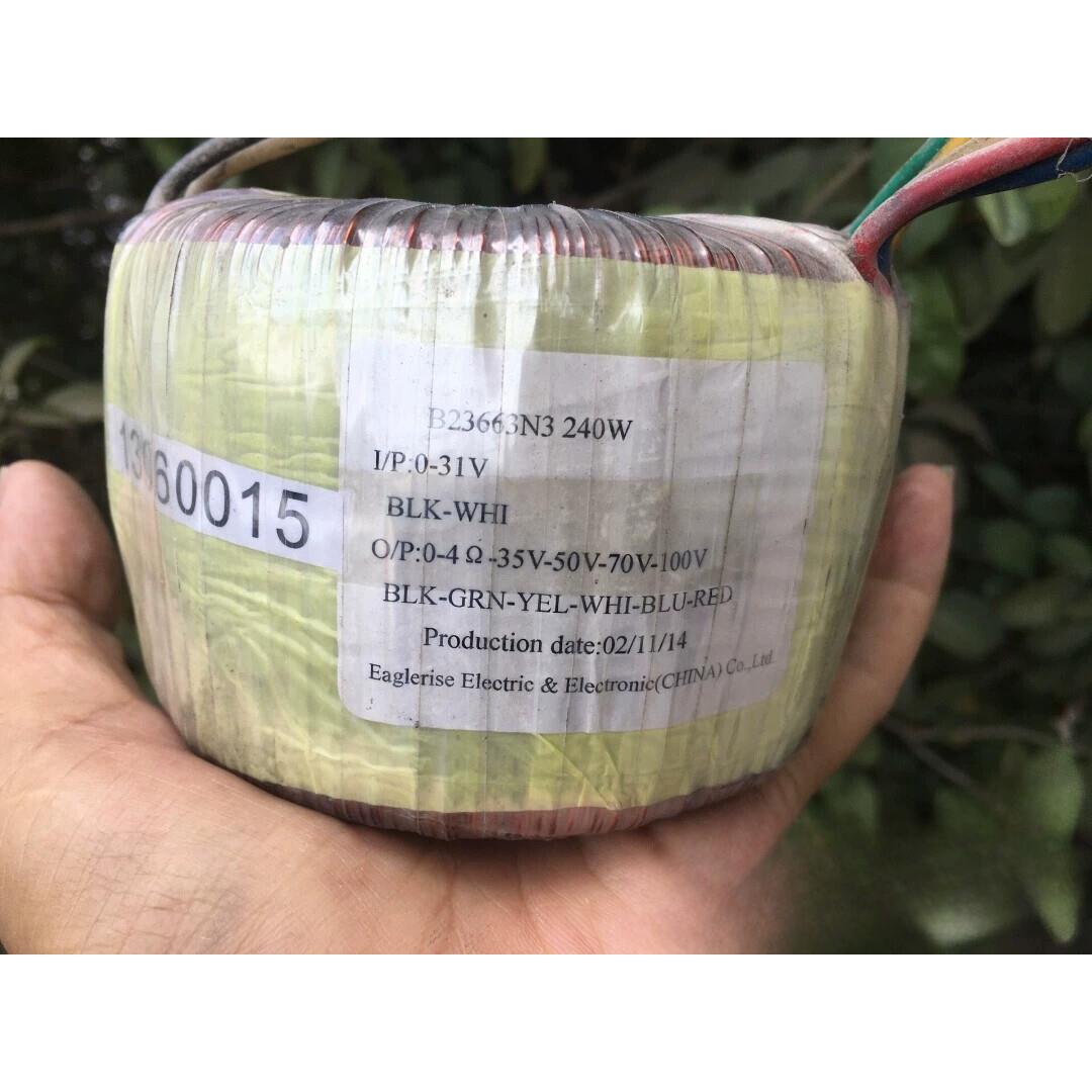 环形 4欧 定压 定阻 功放 音柱 音频 变压器 4欧转35V50V70V100V