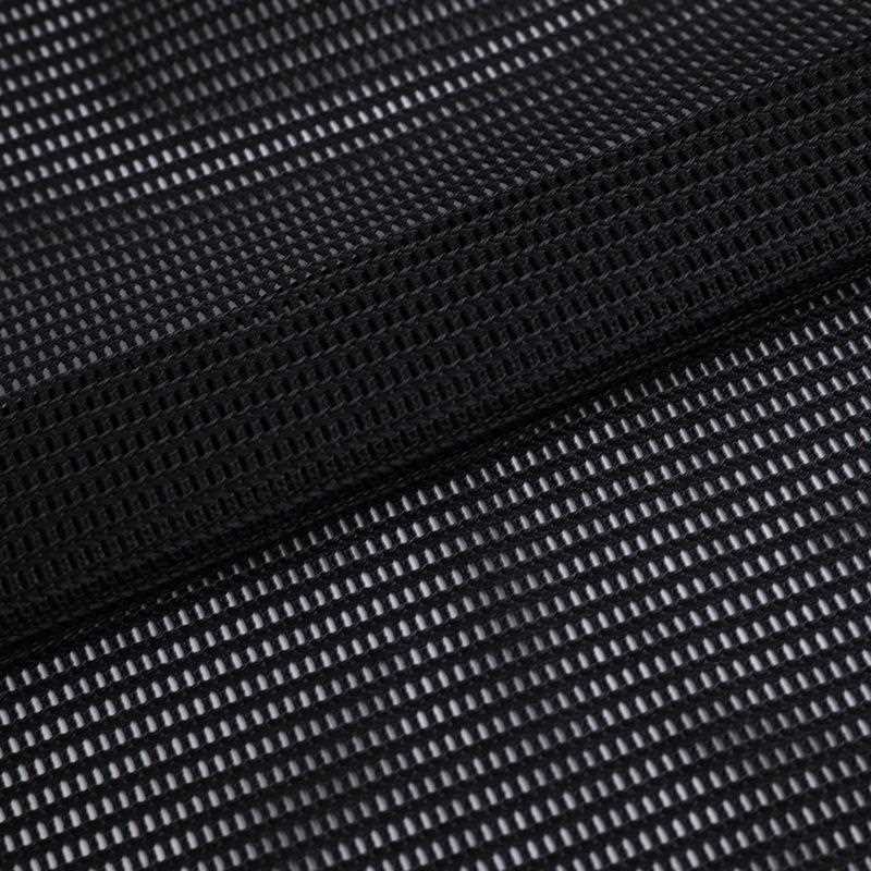 新款直销宝诚纺织 2*2全涤低弹方格鸟眼布 100g经编网眼面料 箱包
