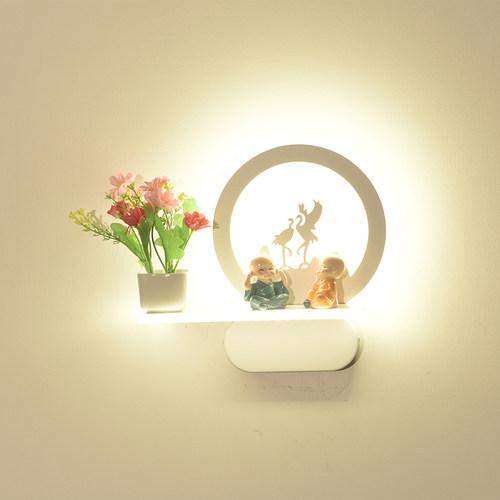 壁灯卧室简约床头灯个性创意客厅过道走廊造型灯led墙壁灯具