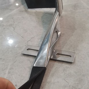 定制各种拉筒加厚材质窗帘布带拉筒上挂钩布带工具下折免烫