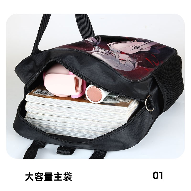 原神阿蕾奇诺补习袋手提袋手提包补课包文件袋儿童小学生初中生补