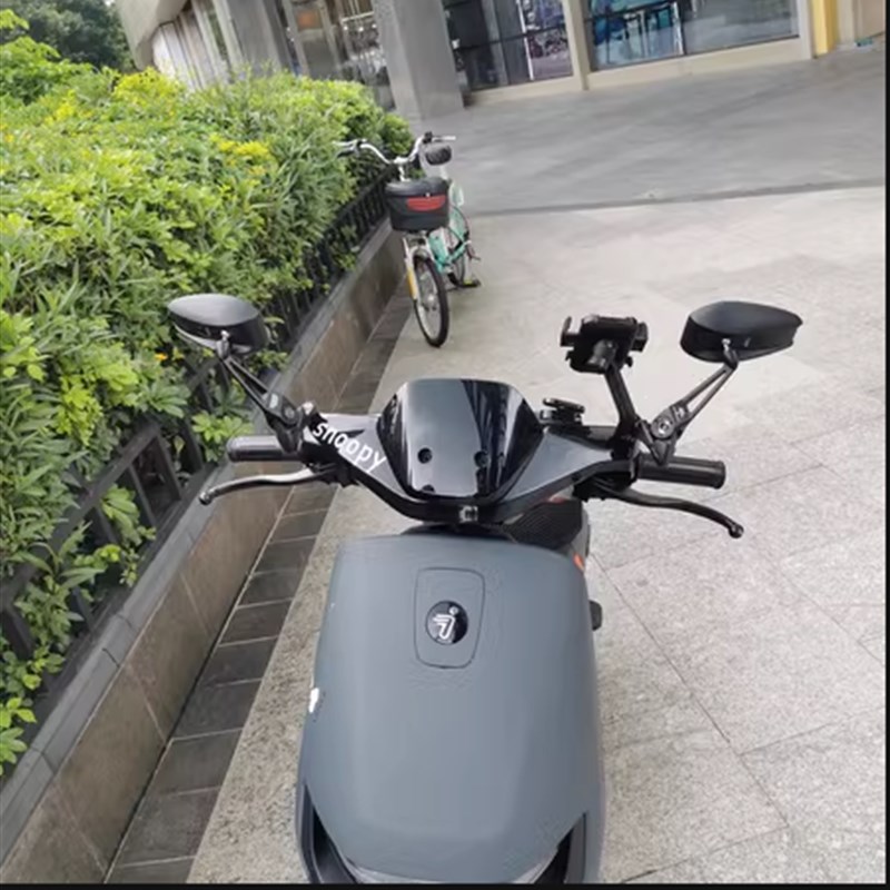 适用九号电动车电摩F90M机械师MAX110PM85广角后视镜防炫目反光镜
