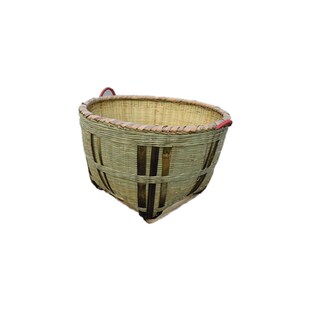 竹编大箩b筐竹筐竹篮子竹篓收纳筐大号淘米箩篼水果筐粮食筐喜事