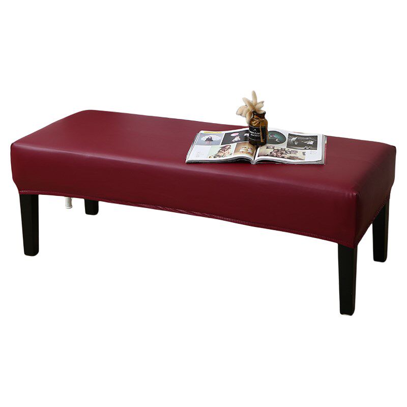 耐脏换鞋凳子套罩防水皮沙发凳套储物长条椅套穿鞋凳Y子套钢琴椅