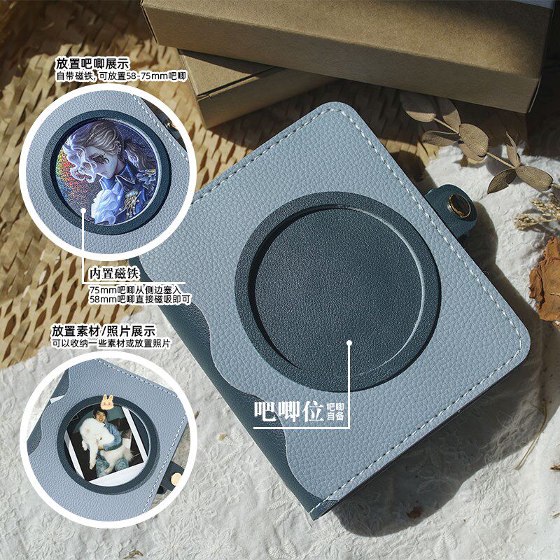 墨下【M5迷你活页本】高颜值手帐本日记本吧唧展示手账本笔记本子