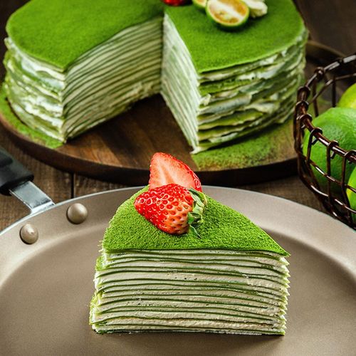 12Y千层平底锅不粘锅班戟皮盘玉子烧锅鸡蛋饼煎饼煎锅610寸