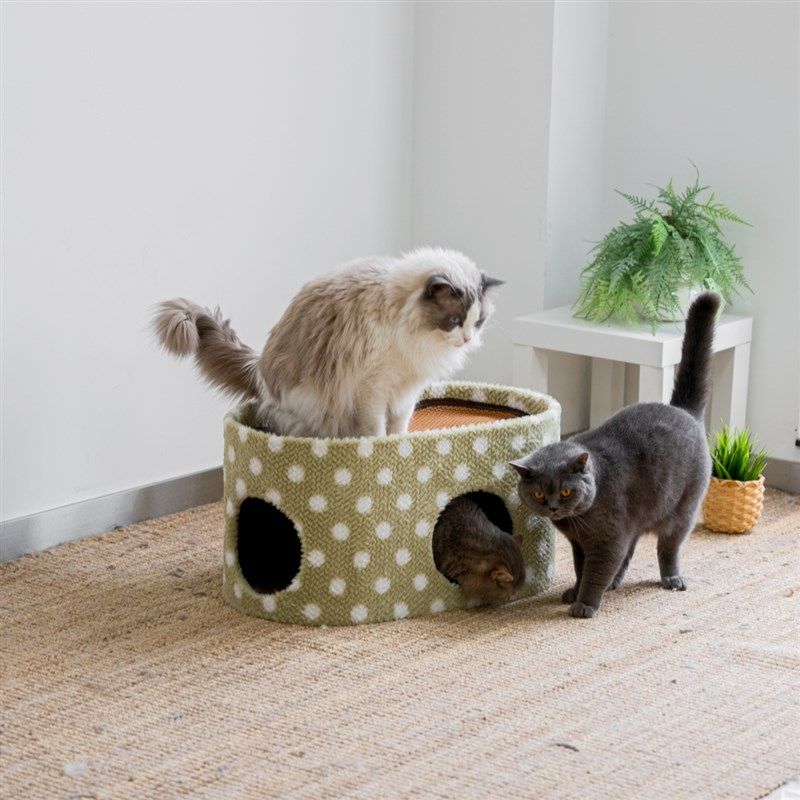 猫窝猫树猫爬架一体剑麻磨爪子猫抓板豪华四季垫子拆洗猫房子猫屋