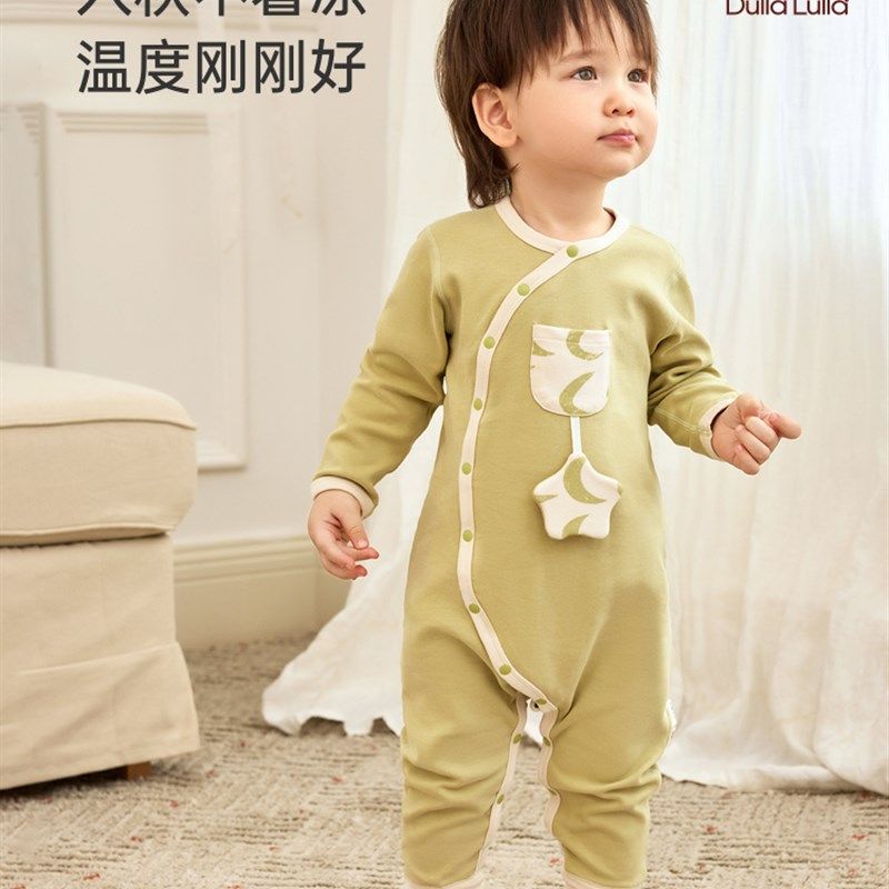 婴儿连体衣防上窜 宝宝秋季连体衣长袖宝宝a类纯棉连体衣裤脚加长,童装/婴儿装/亲子装,家居服连体衣,淘宝优惠券,粉丝福利购,淘宝优惠卷