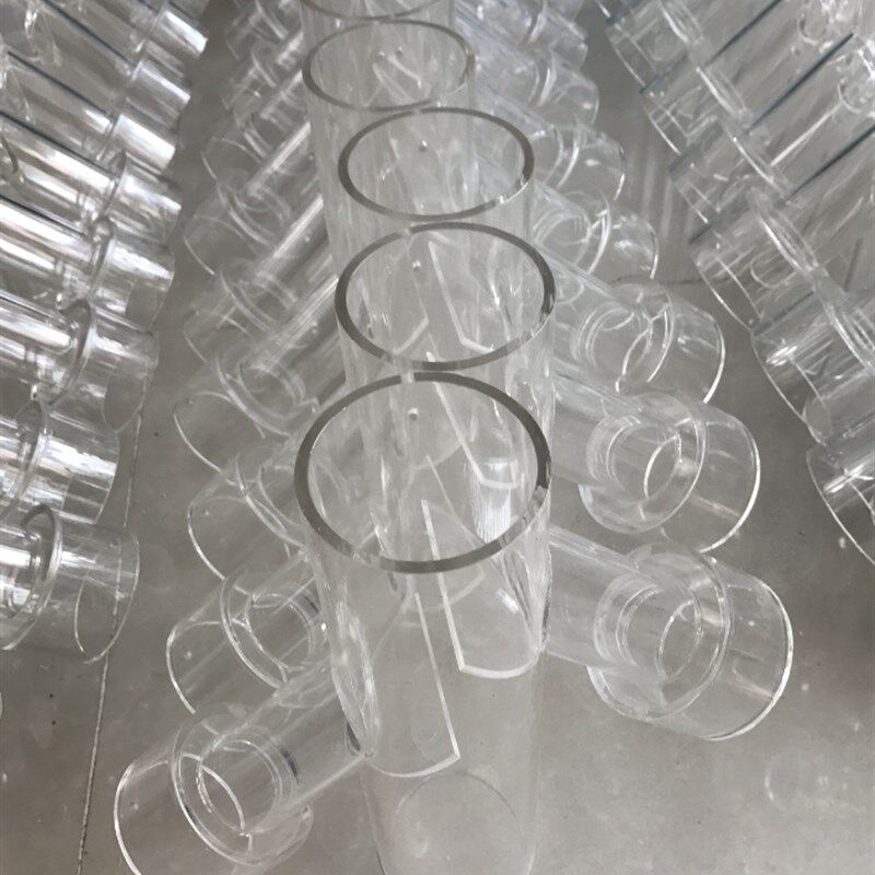 新款圆柱形有机玻璃管 锥形漏斗 亚克力定制