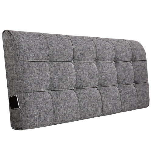 可拆洗床头软包靠垫榻榻米靠背罩套布艺订做现代简约双人床大靠背