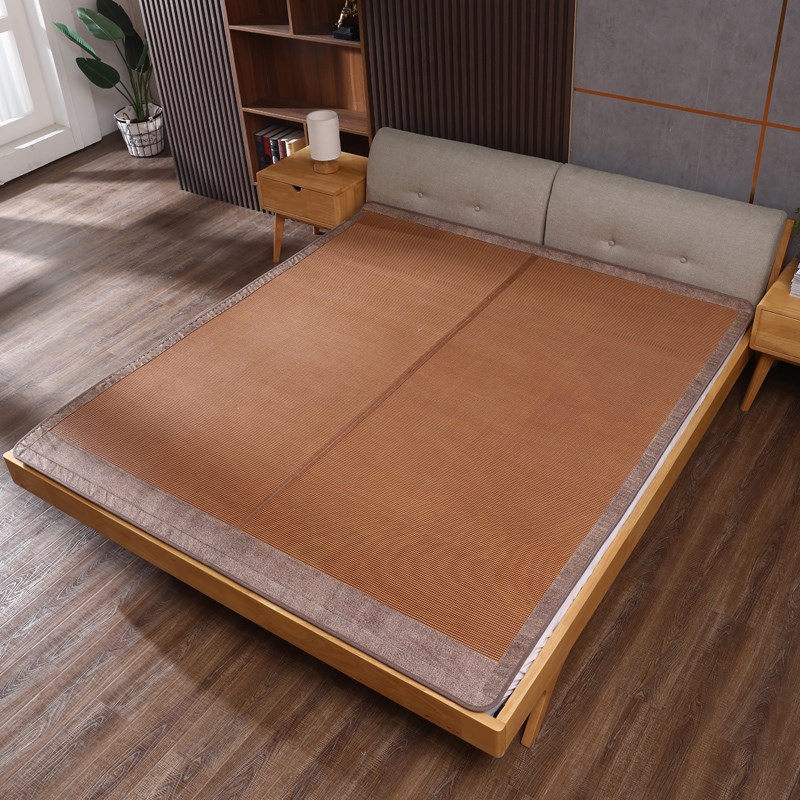 天然碳化竹席凉席2025新款1.8米双面藤席1.5学生单人宿舍席子90cm