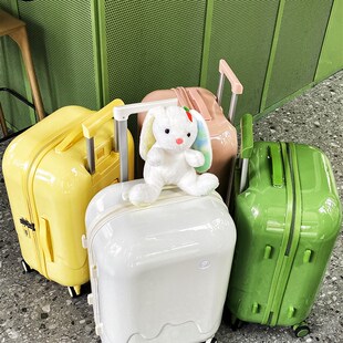 行李箱女学生拉杆箱20寸小w型轻便登机箱雪糕旅行箱万向轮密码箱