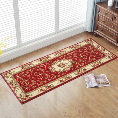 欧式剪花地毯脚垫门o垫进门地垫家用门厅过道走廊地毯卧室床边毯