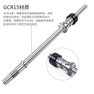 普车改造数控加工中心丝杆车床配件中拖板X轴Z轴滚珠丝杠螺母 新款