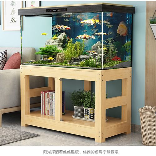 实木底座鱼缸架水族箱架子鱼缸底柜鱼F缸柜子鱼缸桌子实木鱼缸架