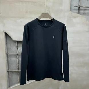 圆领男士 巴堡罗男a装 长袖 户外时尚 简约加绒休k闲T恤百搭 秋冬新款