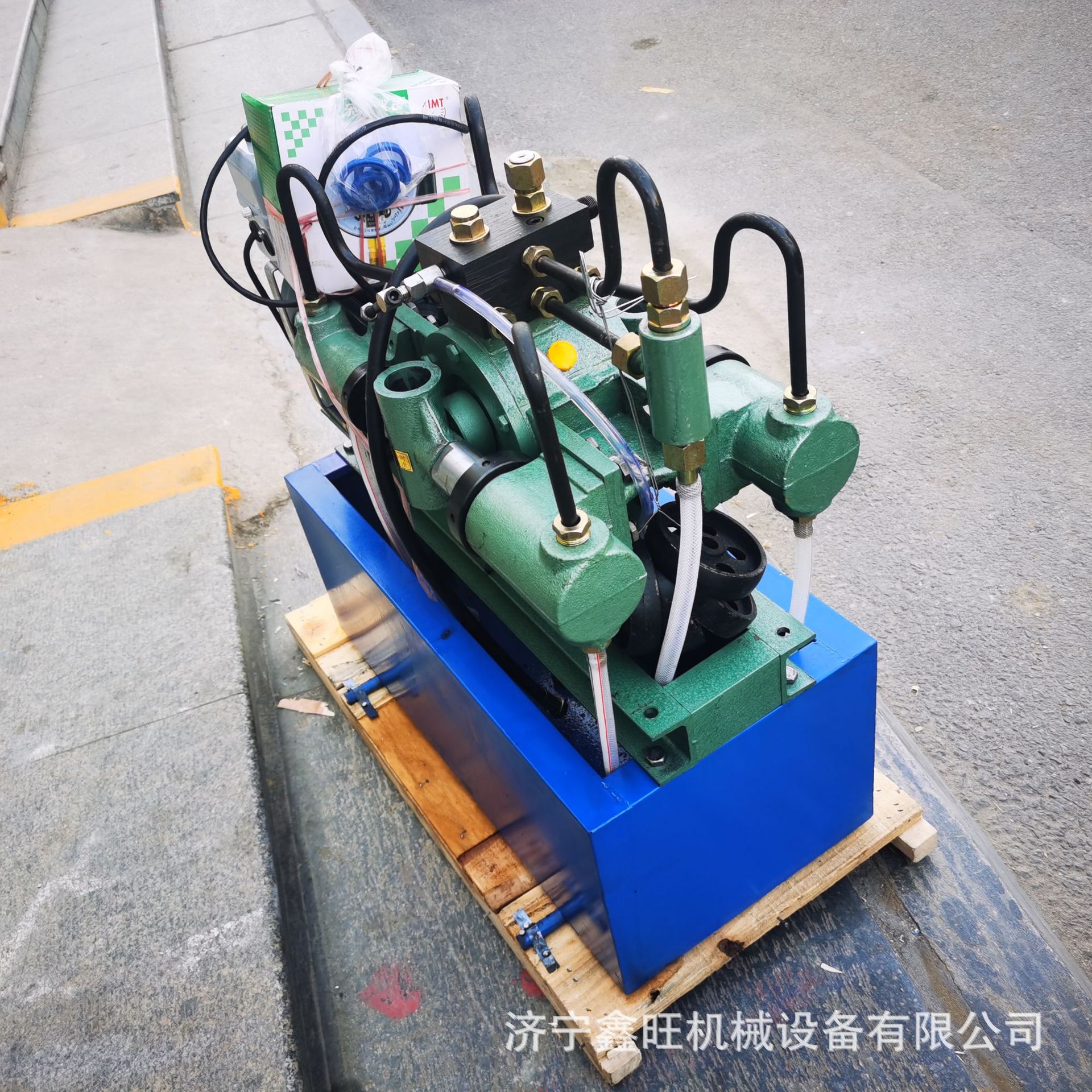 水压试验机4DSK-2.5-100Mpa压力自控型电动试压泵 管道阀门打压泵