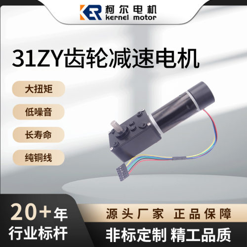 柯尔 涡轮蜗杆微型减速电机 双输出轴马达A58SW31ZY 大扭力窗帘机