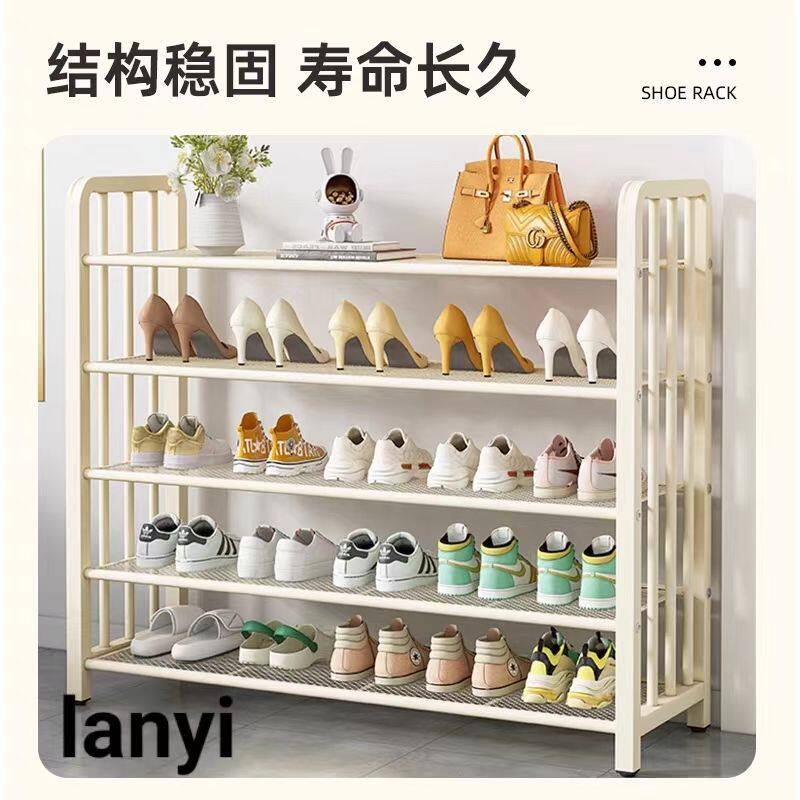 铁艺鞋架防尘家用多层置物架子室内门口空间收纳简易新款鞋柜工厂