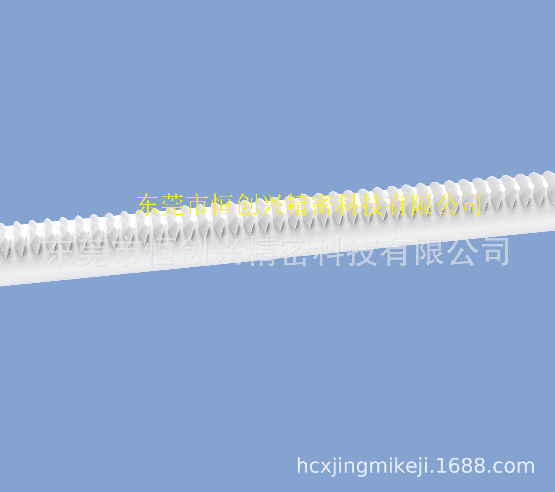 光伏花篮齿条齿距4.12mmPVDF120齿棒内包不锈钢或玻纤棒硅片盒