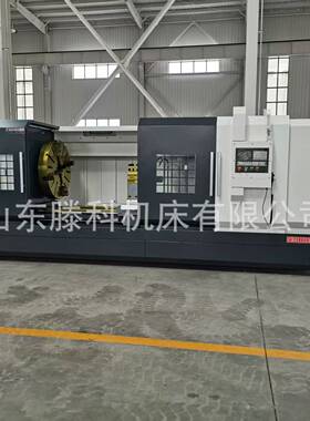滕科机床现货CK61125数控车床整体床身加宽导轨可选加工长度重
