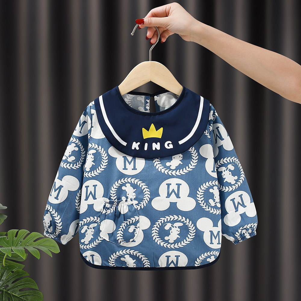 纯棉宝宝罩衣儿童围裙防水防脏宝宝吃饭围兜护衣婴幼儿男女反穿衣,童装/婴儿装/亲子装,反穿衣/罩衣,淘宝优惠券,粉丝福利购,淘宝优惠卷