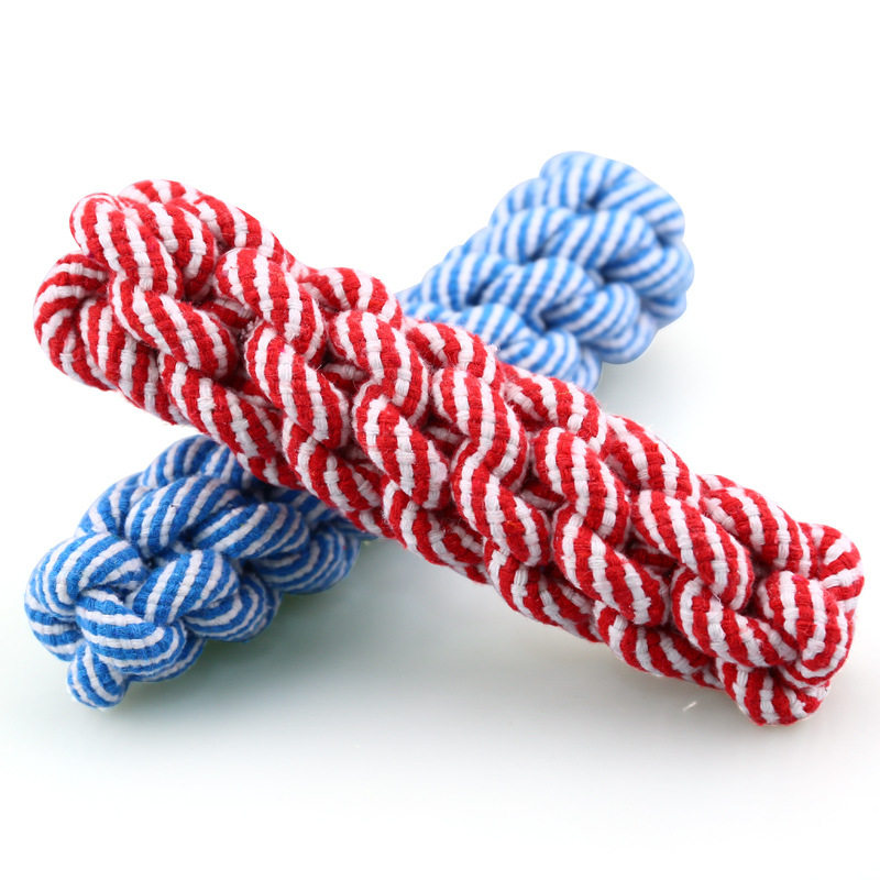 包邮 狗狗棉绳玉米棒麻花宠物玩具 金毛萨摩苏牧宠物狗磨牙洁牙