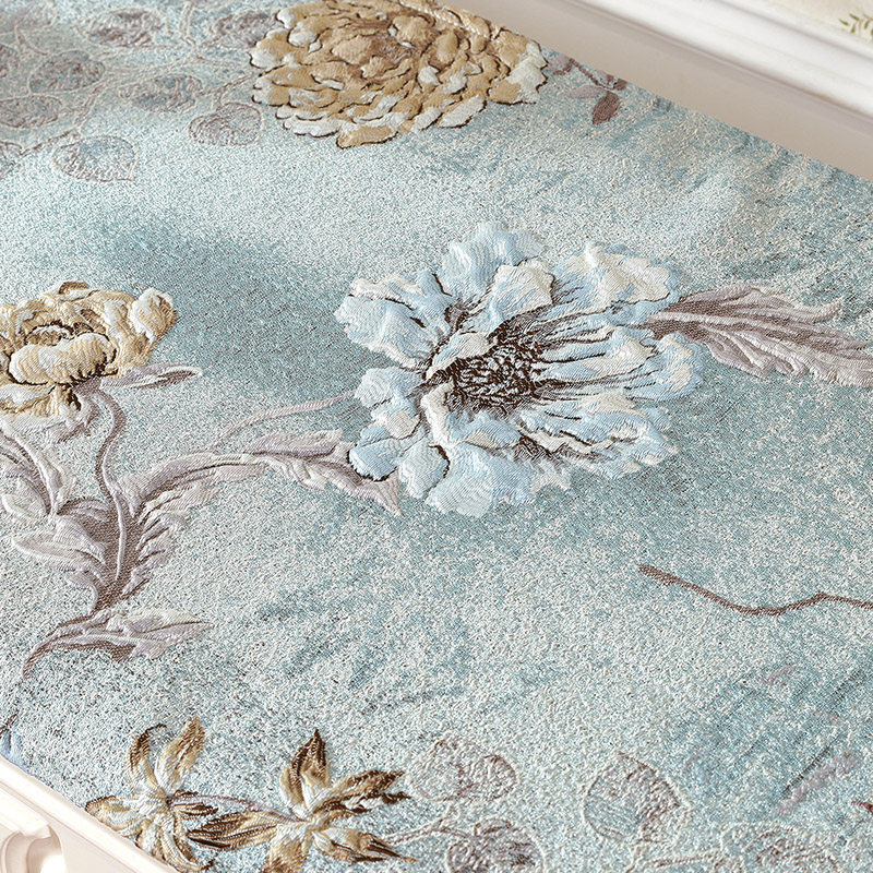 欧式电视柜桌布高档奢华茶几桌布电视机柜布盖布电视柜套防尘罩布