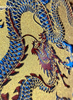 送领导中国特色龙盘送老外客户创意工艺品总经理公司开业纪念礼物