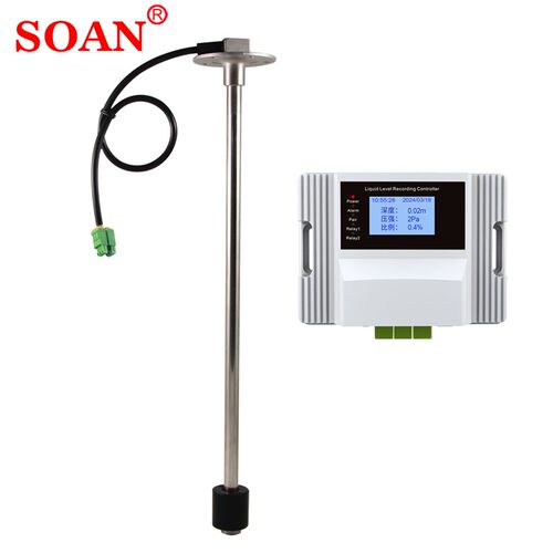 SOAN磁性液位变送传感器水位记录仪消防水箱APP报警器水位控制器