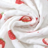 纯棉婴儿浴巾新生超软全棉盖毯宝宝包被超柔吸水儿童被子夏季 新款