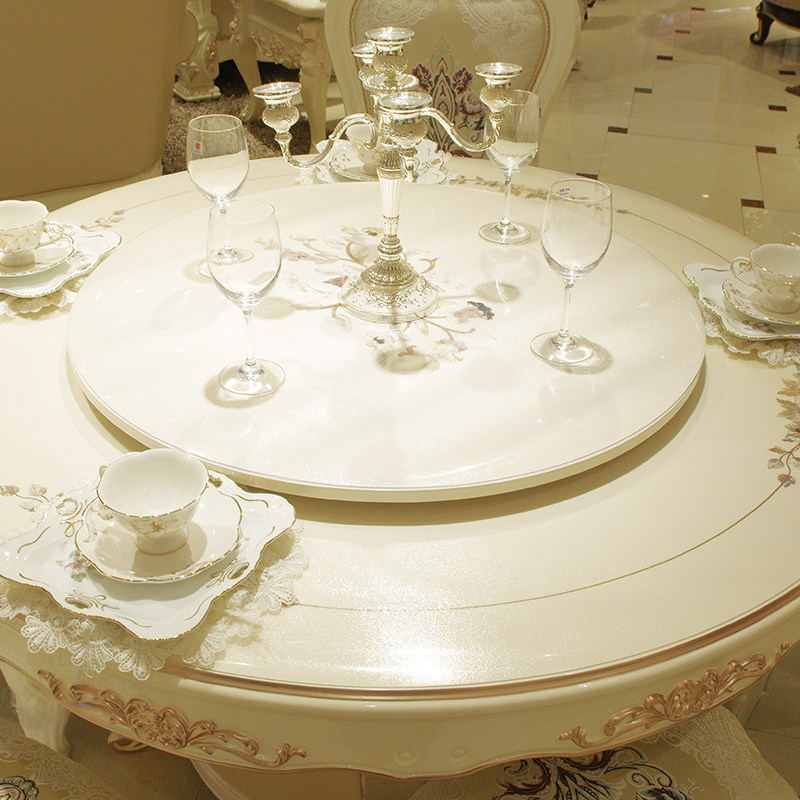 中田水晶板 PVC软玻璃桌布  圆形餐桌垫 防水防烫厚透明塑料桌布,居家布艺,桌布,淘宝优惠券,粉丝福利购,淘宝优惠卷