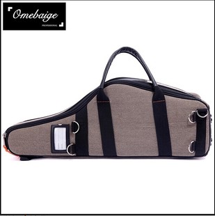 欧美佰格降E中音萨克斯软包手提便携盒双肩背包中萨随行轻体箱包