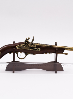 欧式仿明清代复古工艺品装饰枪 商务送礼机会纪念品创意高档摆件