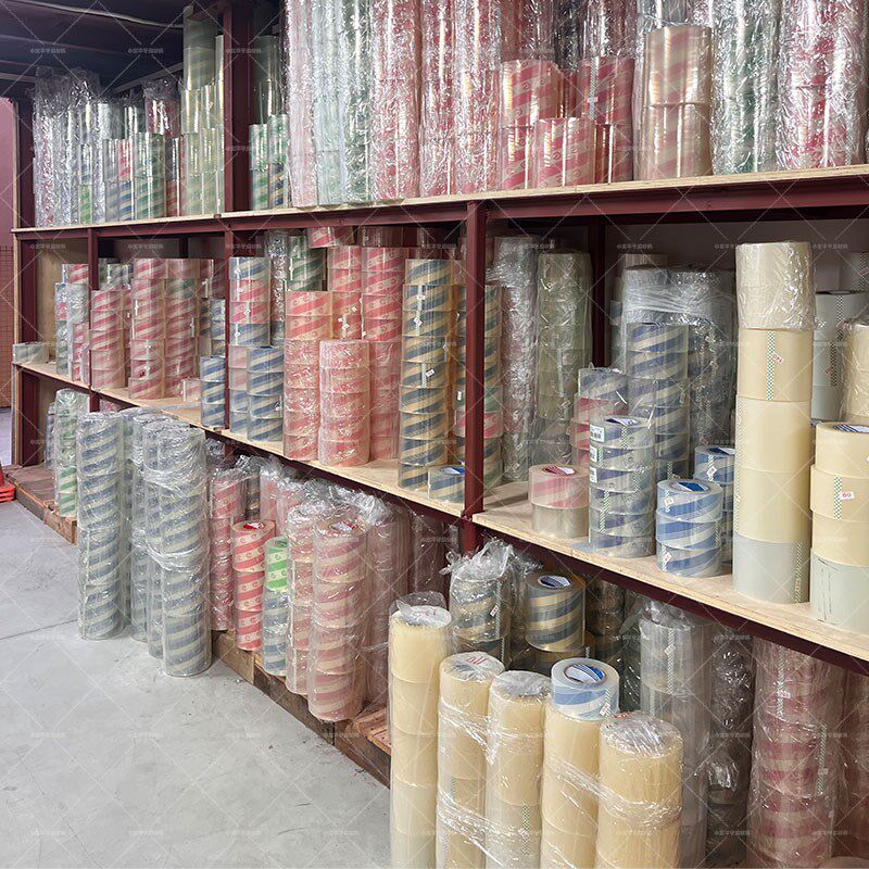 透明BOPP上光膜哑膜胶带高粘印刷标签覆膜机防卷亮膜不干胶冷裱膜